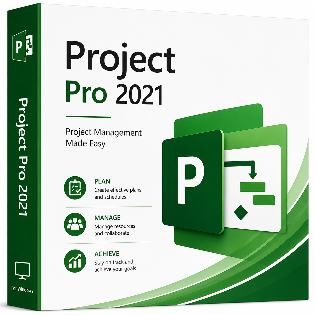 Project Professional 2021 Online Activation Lifetime Key