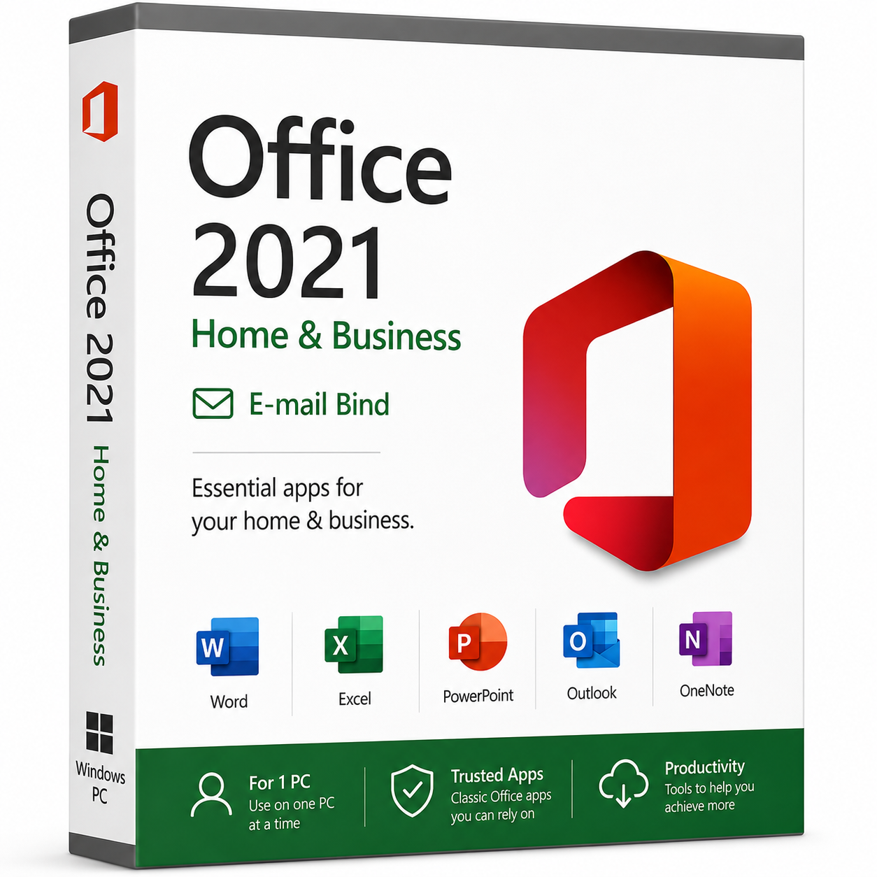 Office 2021 Home & Business E-mail Bind Lifetime key