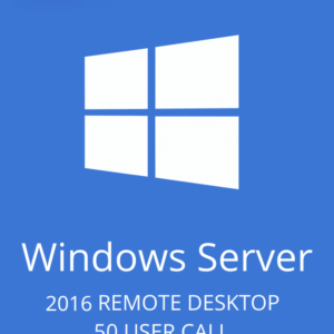 Windows Server 2016 Remote Desktop Services 50 USER CAL License Key