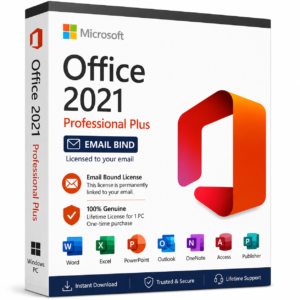 Office Professional Plus 2021 E-mail bind Lifetime digital Key